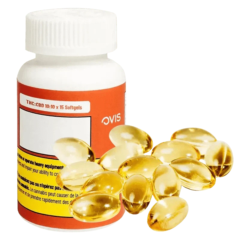 THC:CBD Capsules By Ovis (H)