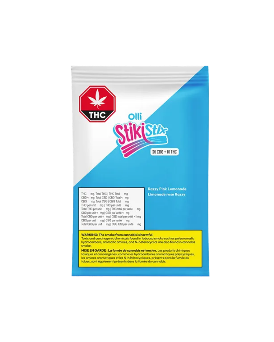 3:1 Razzy Pink Lemonade CBG/THC By Olli Stikistix (H)
