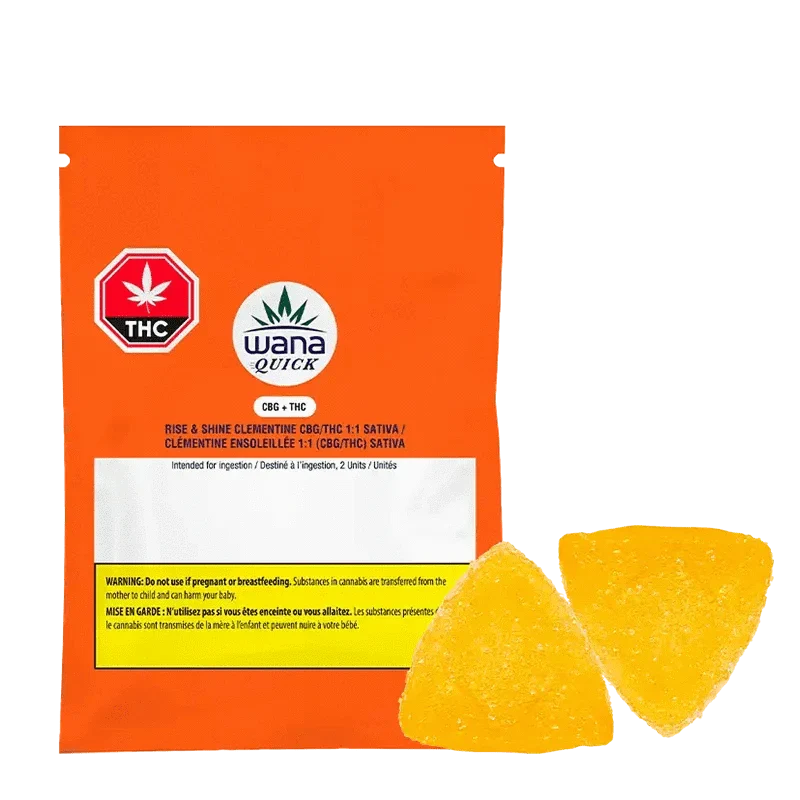QUICK Rise & Shine Clementine By Wana (S) With CBG