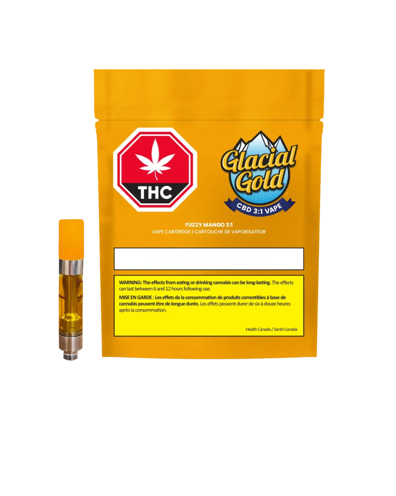 CBD 3:1 Fuzzy Mango By Glacial Gold (H)