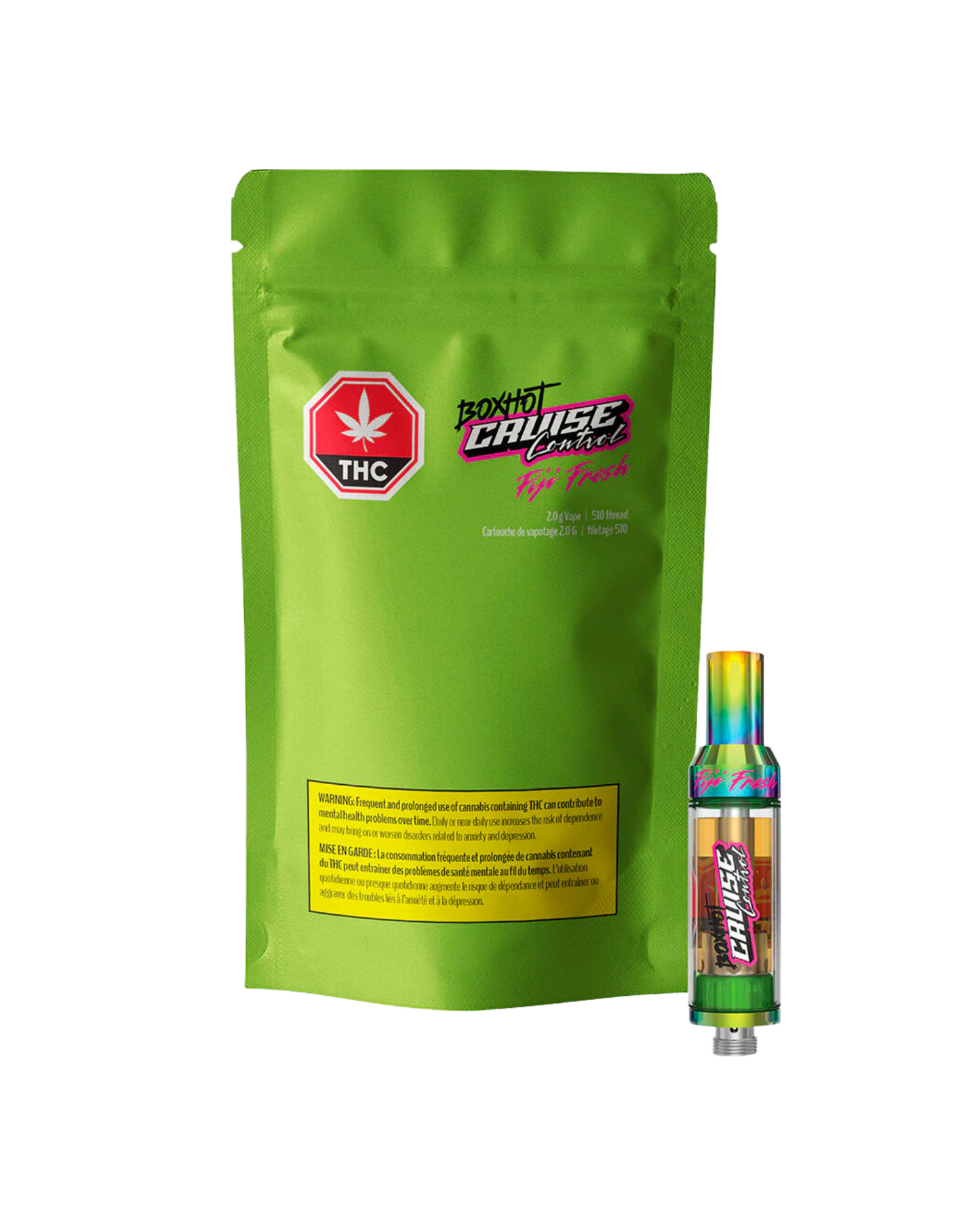 Cruise Control Fiji Fresh THC + CBD By Boxhot (S)