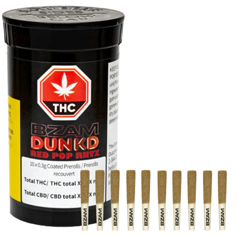DUNKD Red Pop Rntz Terp Infused By BZAM