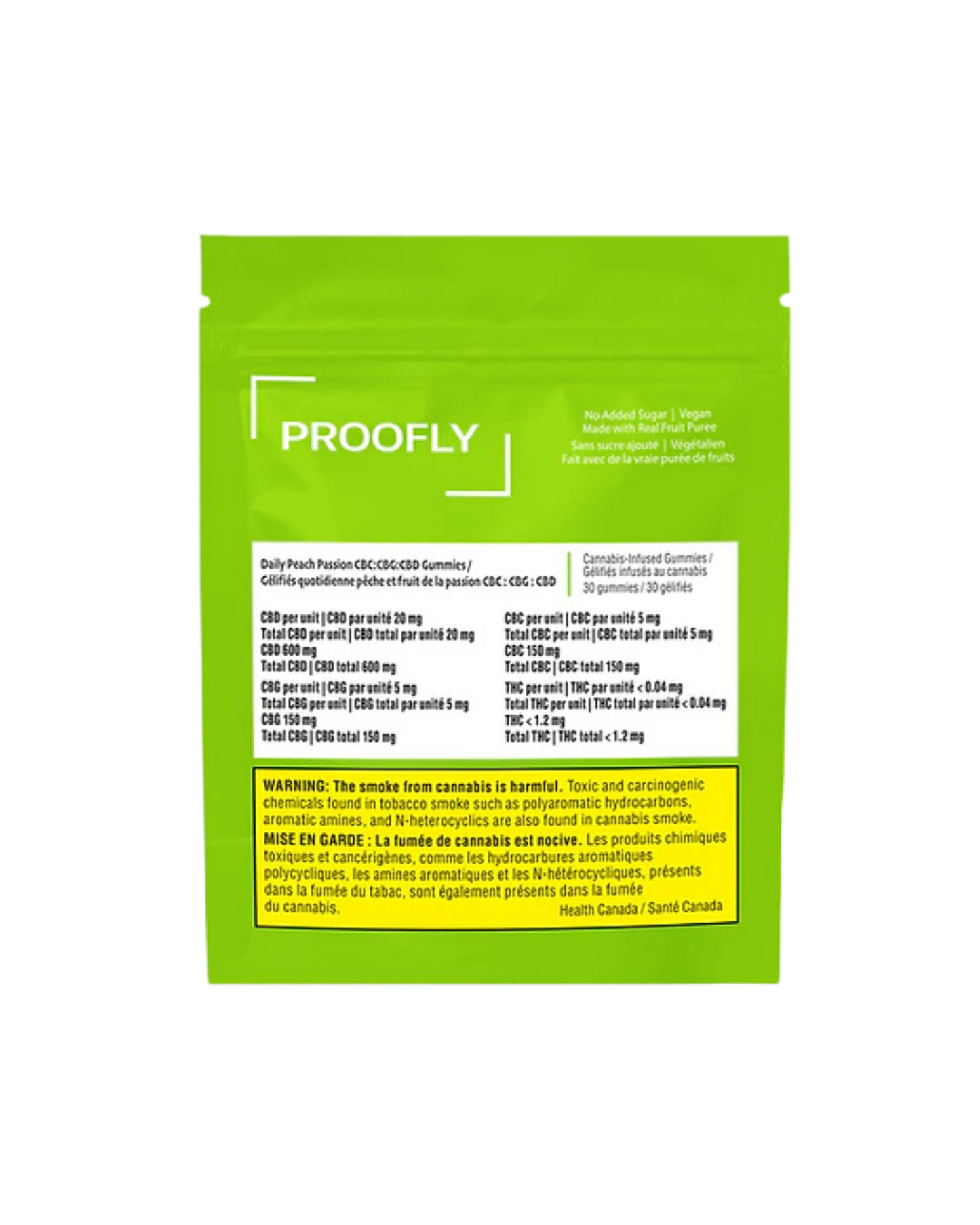 Daily Peach Passion CBC:CBG:CBD By Proofly (S)