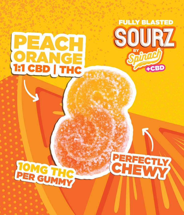 Fully Blasted Peach Orange By Spinach Sourz (H)