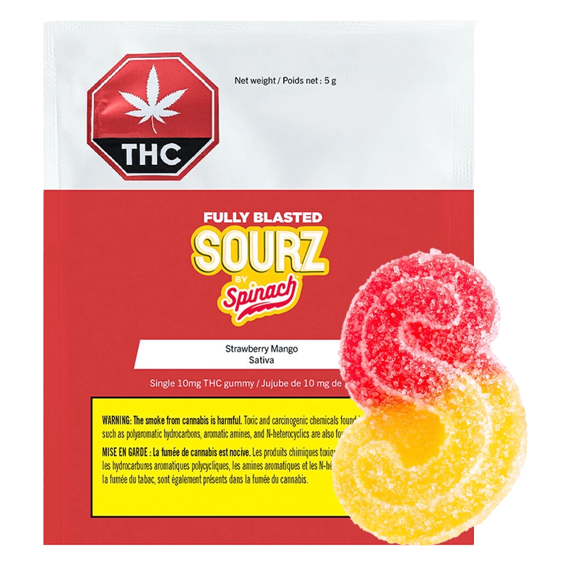 Fully Blasted Strawberry Mango By Spinach Sourz (S)