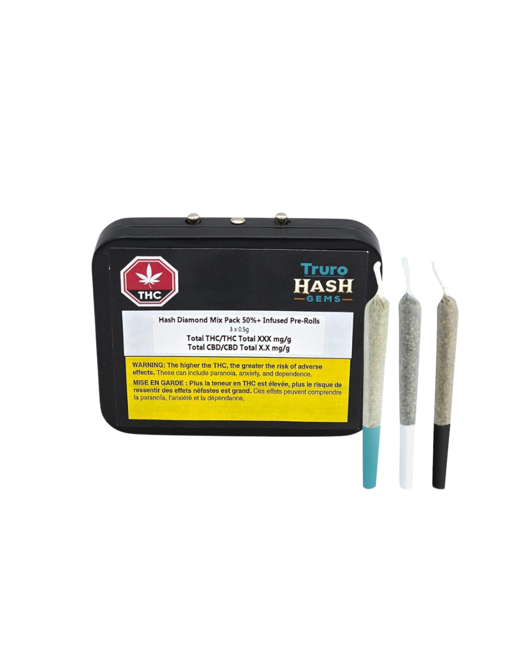 Hash Gems Diamond Mix Pack diamonds and hash Infused By Truro