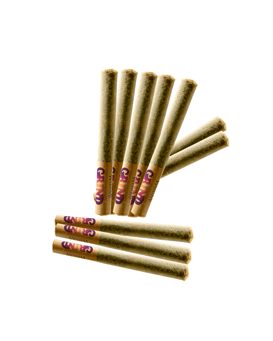 Indica 10 Straights By Weed Me Grind