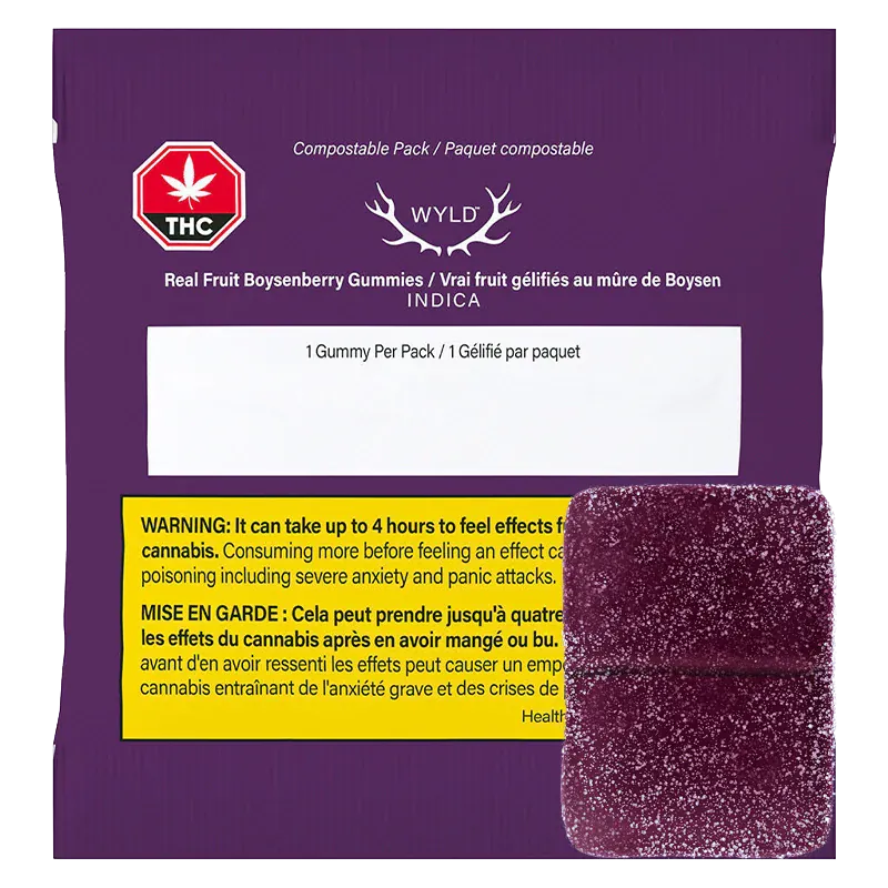 Real Fruit Boysenberry 2:1:1 CBD:THC:CBN By Wyld (I)