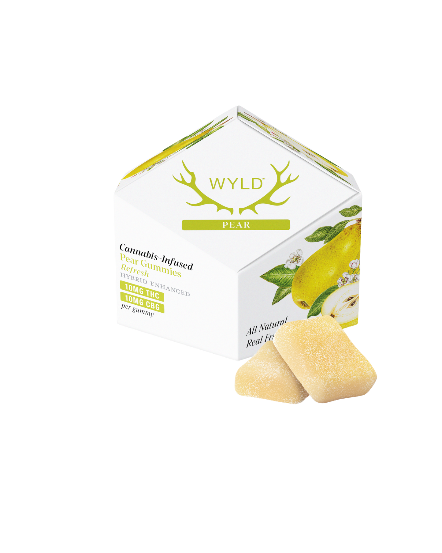 Real Fruit Pear 1:1 THC:CBG By WYLD (H)