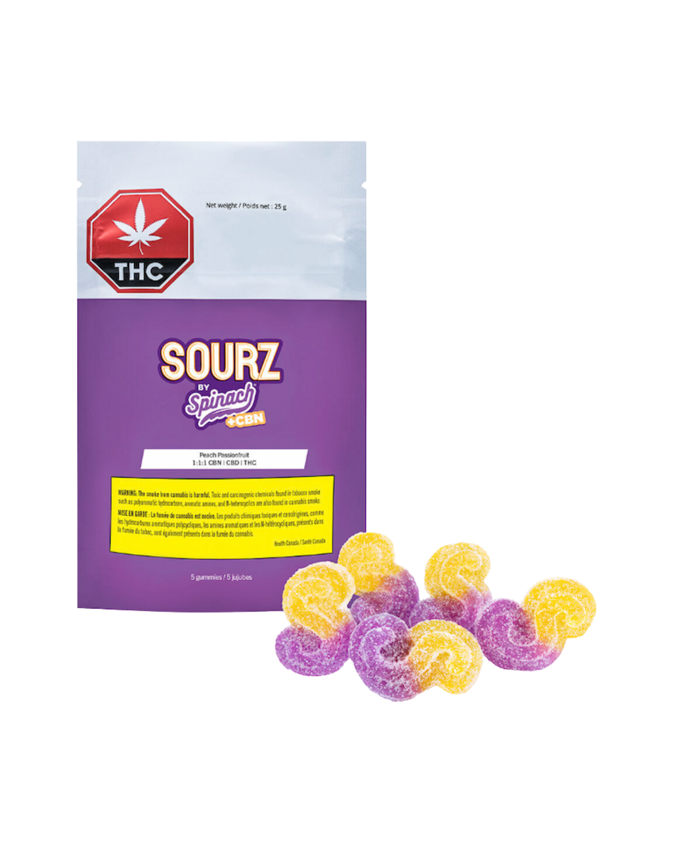 Peach Passionfruit 1:1:1 By Spinach Sourz (I)