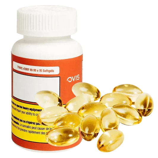 THC:CBD Capsules By Ovis (H)