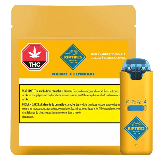 Cherry x Lemonade Dual Liquid Diamonds By Riptides (S)