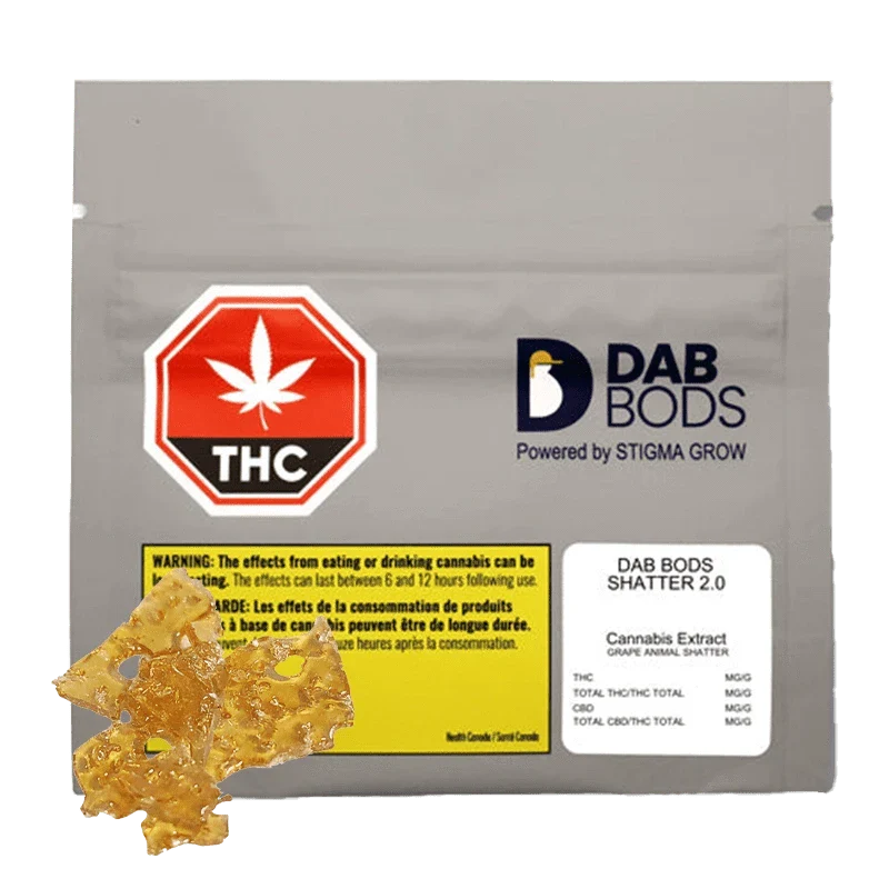 Grape Animal Shatter 2.0 By Dab Bods (I)
