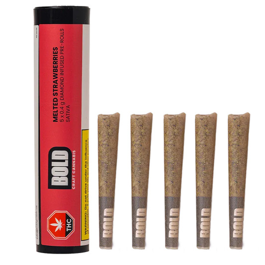 Melted Strawberries Diamond Infused By Bold