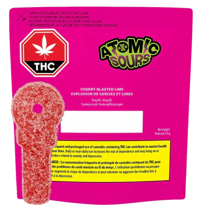 Atomic Sours Cherry Blasted Lime By XMG (H)