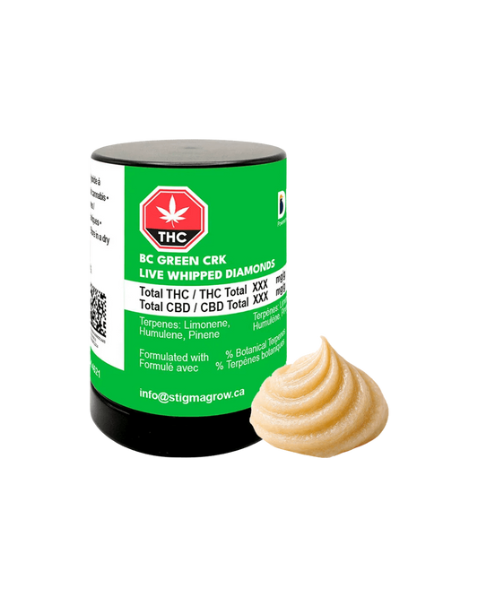 BC Green CRK Live Whipped Diamonds By Dab Bods(S)