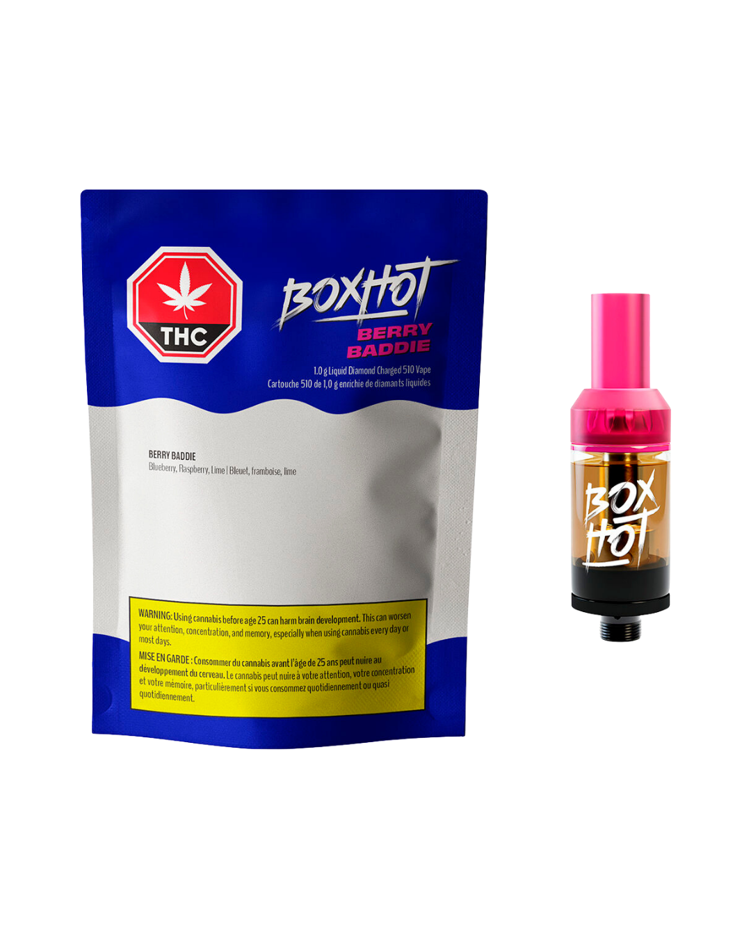 Berry Baddie Liquid Diamond Charged By Boxhot (I)