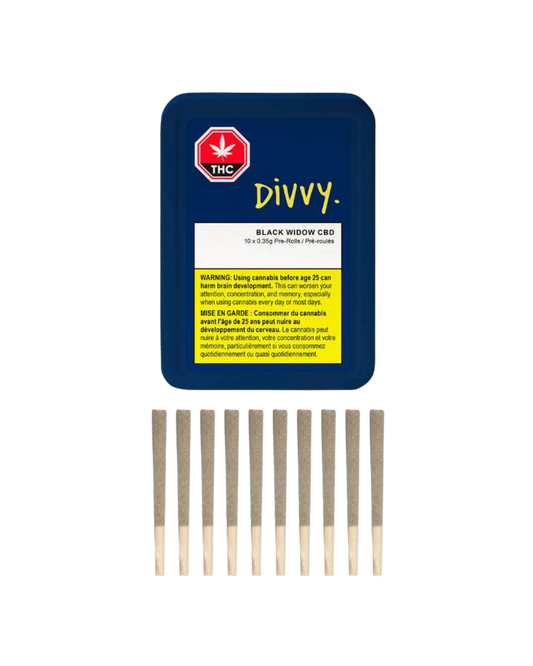 Black Widow CBD By Divvy