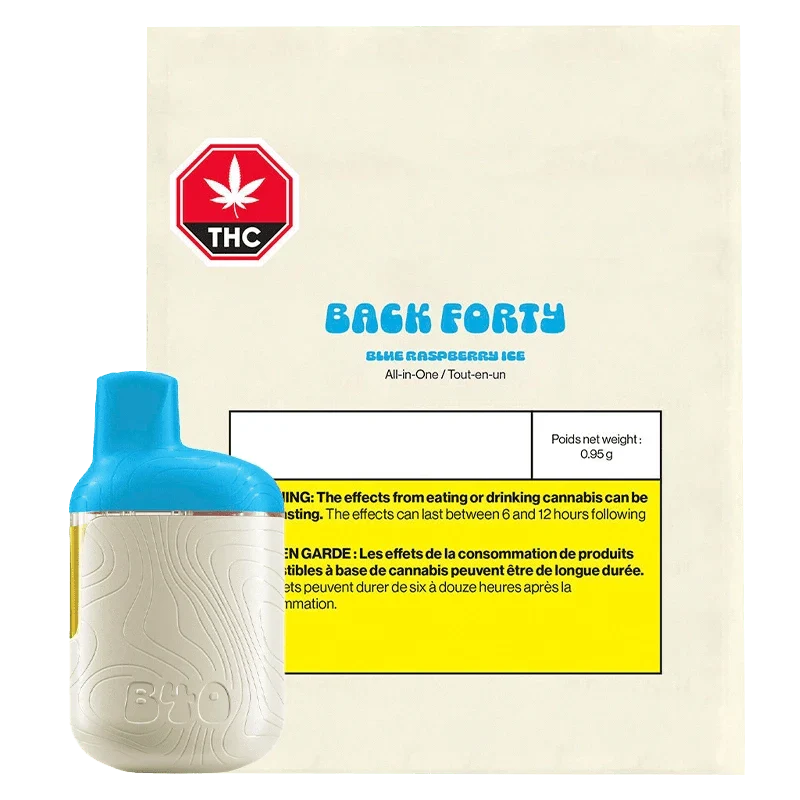 Blue Raspberry Liquid Diamonds By Back Forty (S)