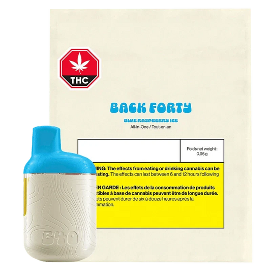 Blue Raspberry Liquid Diamonds By Back Forty (S)