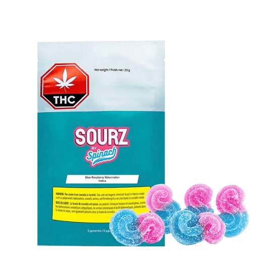 Blue Raspberry Watermelon Gummies by Spinach (I)