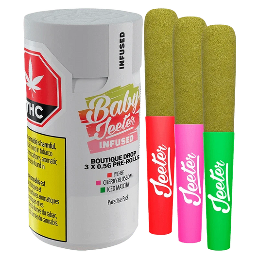 Boutique Drop Liquid Diamonds and Kief Coated By Jeeter
