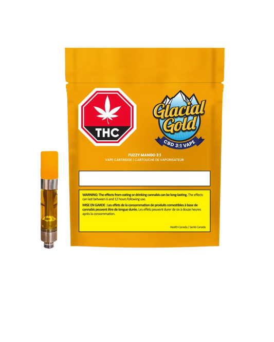 CBD 3:1 Fuzzy Mango By Glacial Gold (H)