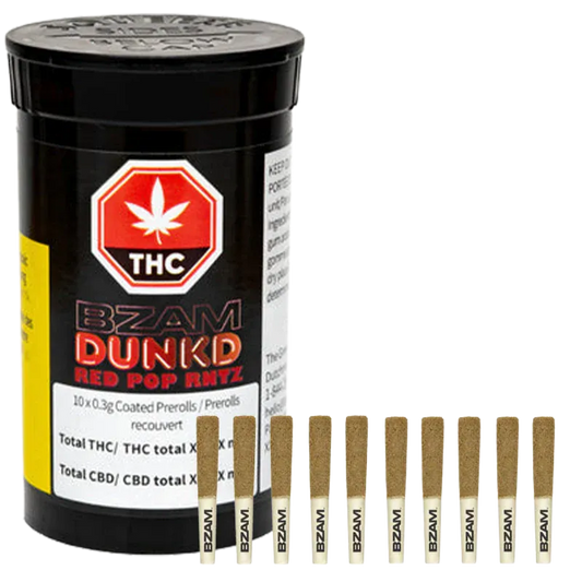 DUNKD Red Pop Rntz Terp Infused By BZAM