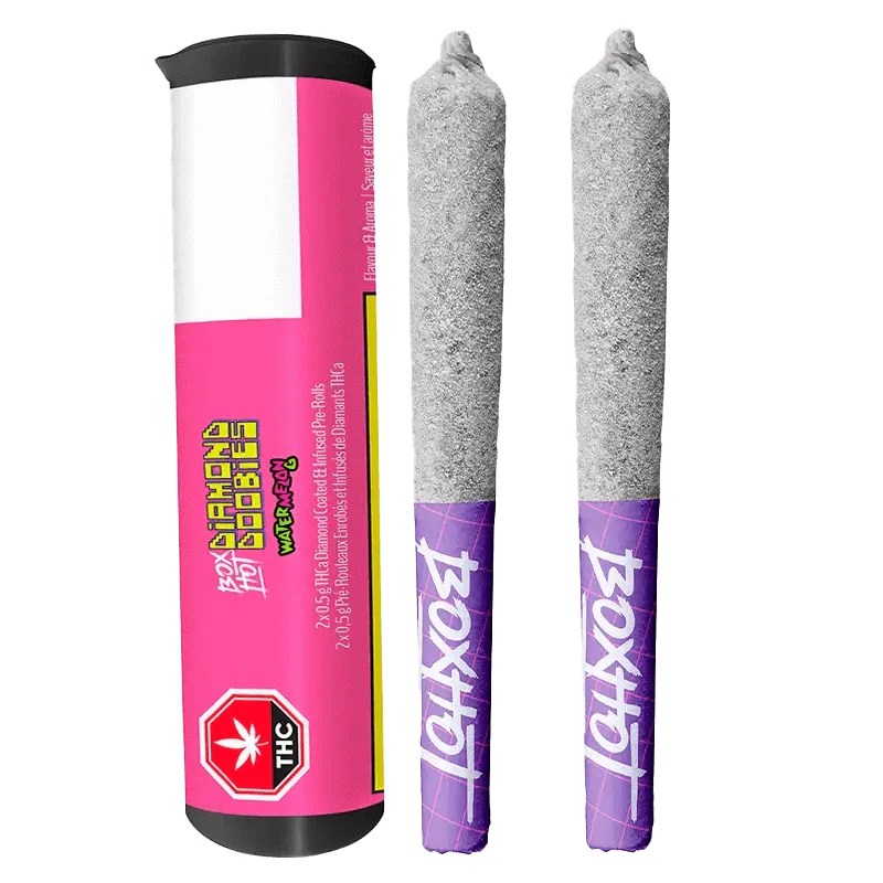 Diamond Doobies - Watermelon G Liquid Diamonds and Diamonds dusted By Boxhot