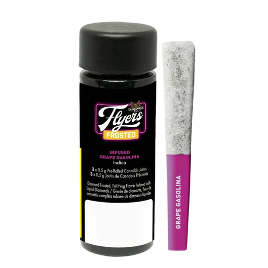Frosted Flyers Grape Gasolina Liquid Diamond Infused By Clayborne
