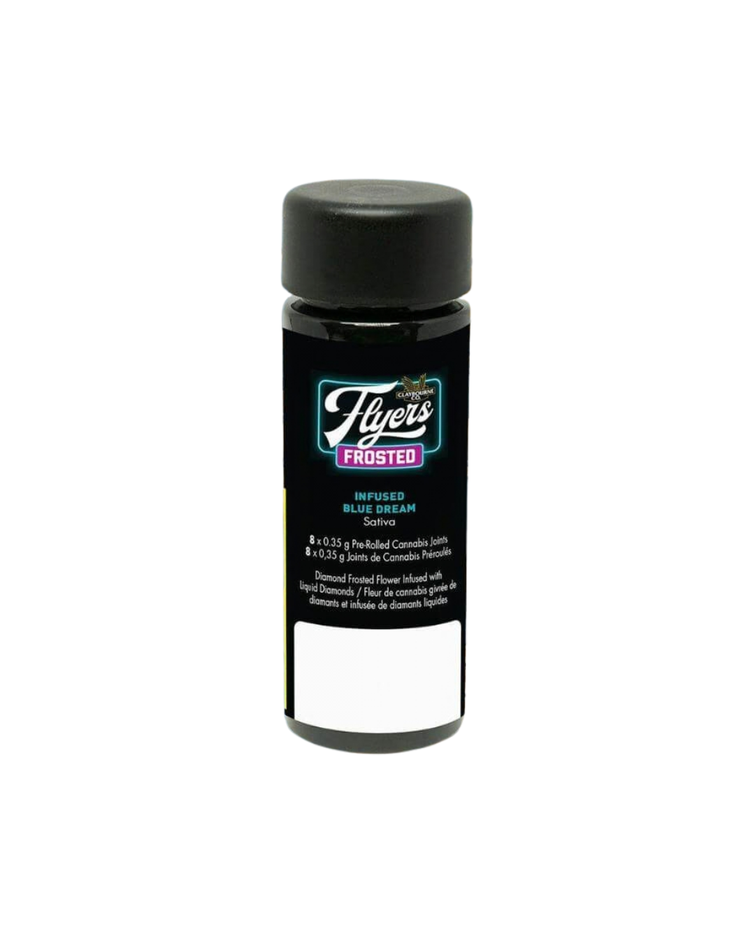 Frosted Flyers Blue Dream Liquid Diamond And Diamond dust Infused By Clayborne