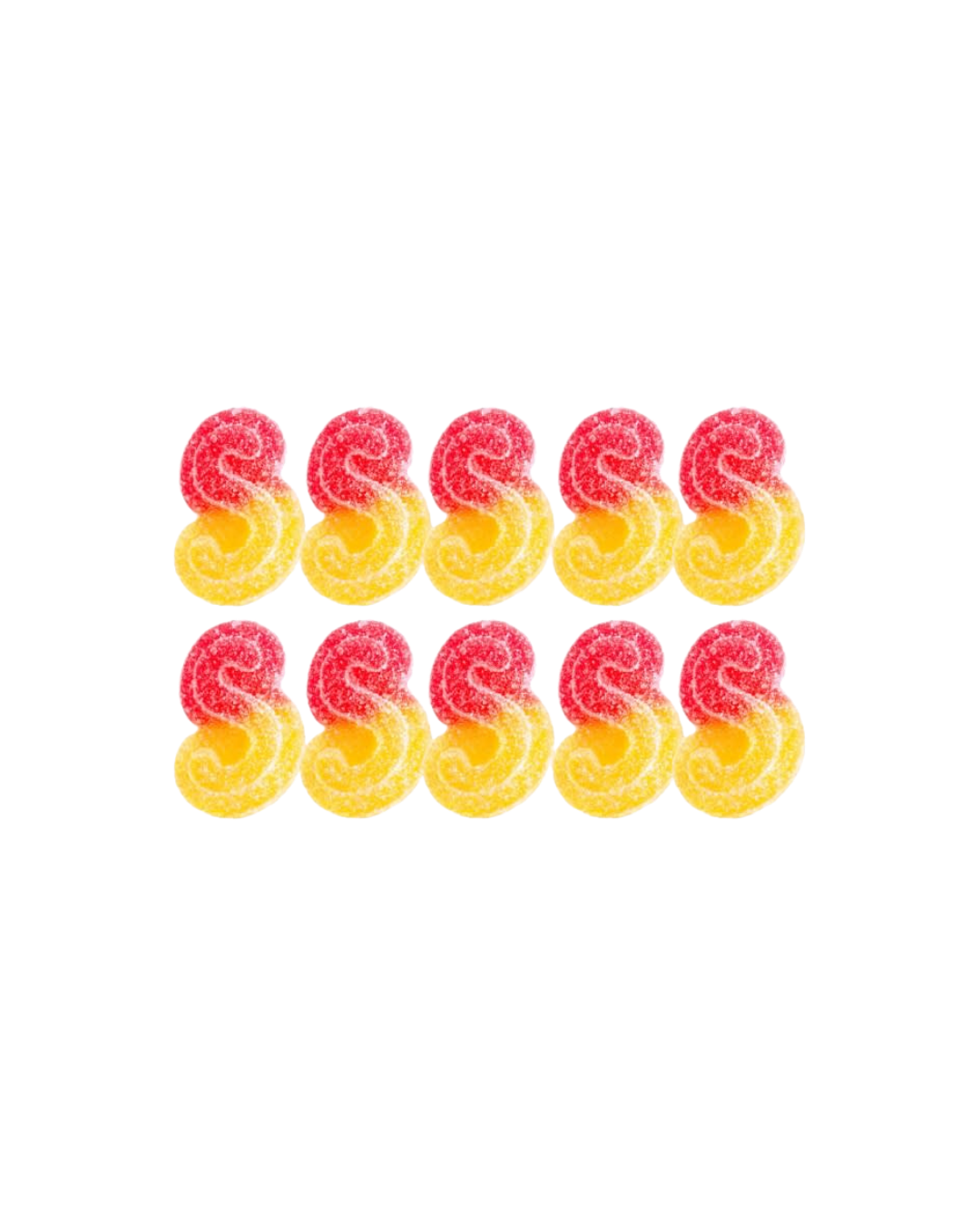 Fully Blasted Strawberry Mango Gummies - 10 Pack By Spinach Sourz