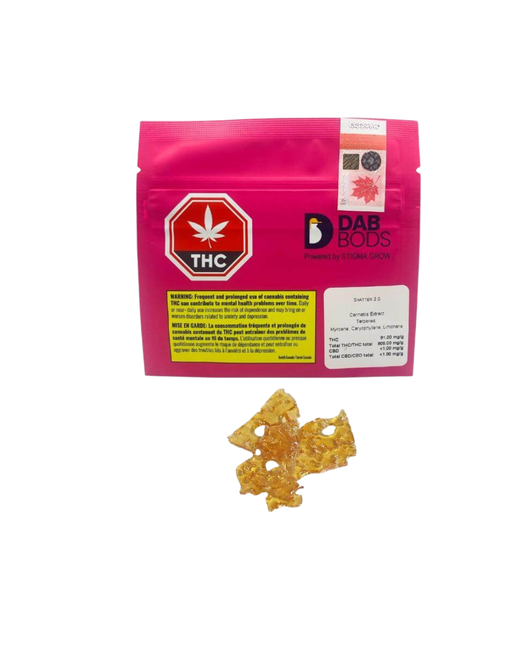 Fuzzy Peach Shatter 2.0 By Dab Bods (H)