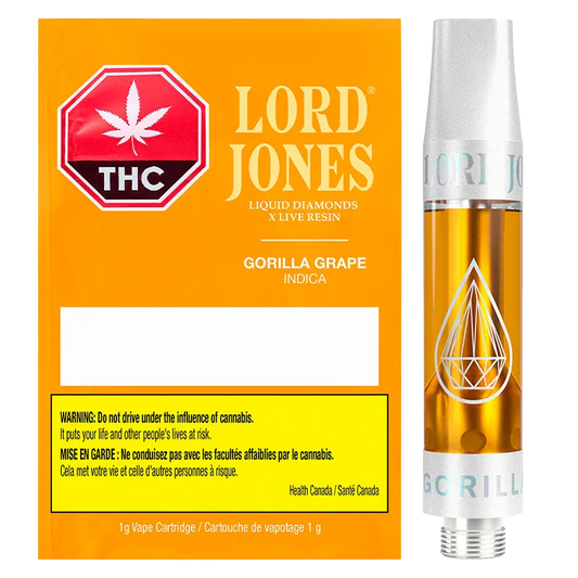 Gorilla Grape Liquid Diamonds x Live Resin By Lord Jones (I)