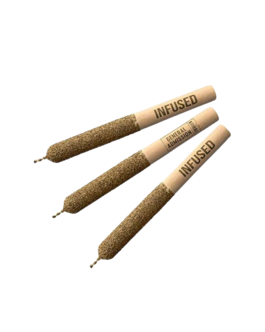 Honey Crisp Melon Hi-Fi Diamonds, Distillate Infused And Kief Coated By General Admission
