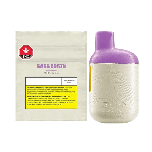 Iced Grape Liquid Diamonds By Back Forty (S)