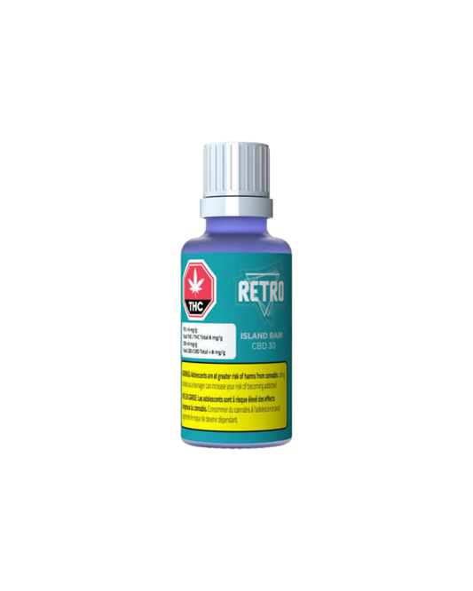 Island Rain High CBD Oil By Retro (H)