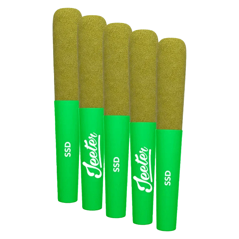 Baby Jeeter Strawberry Sour Liquid Diamonds and Kief Coated Infused By Jeeter