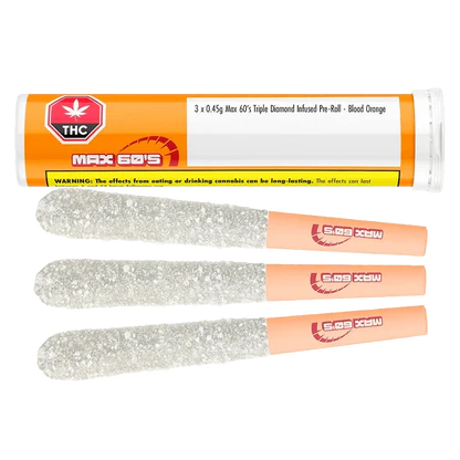 Blood Orange Liquid Diamonds, Crushed Diamonds and Diamond Dust Infused By Chillbilly