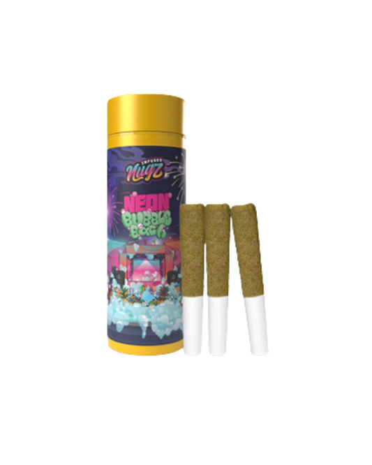 Neon Bubble Bath Resin Infused By NUGZ