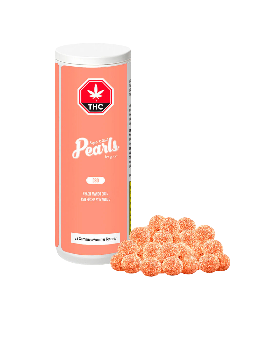 Peach Mango CBD By Pearls By Gron (H)