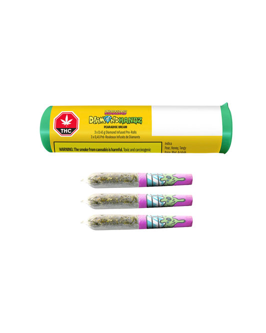 Pearadise Dream diamond and distillate By Rizzlers