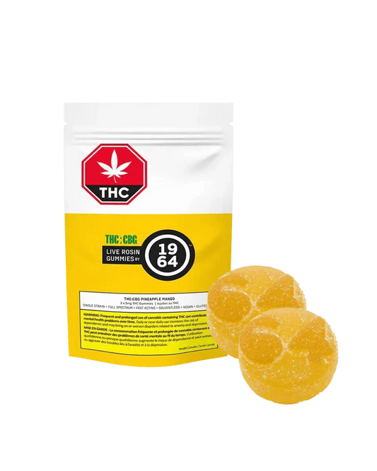 Pineapple Mango THC:CBG Live Rosin By 1964 (S)