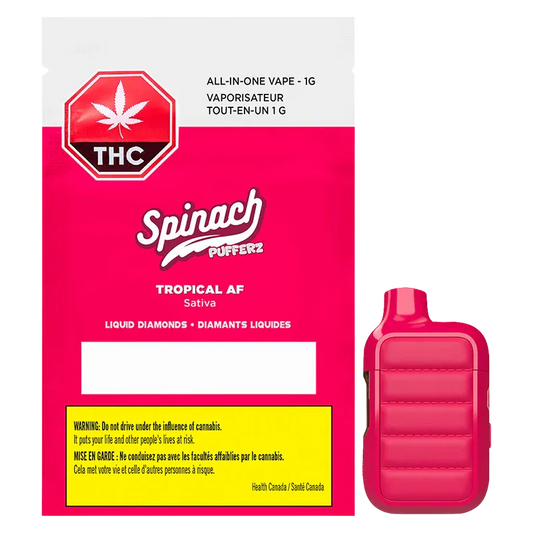 Pufferz Strawberry Burst Liquid Diamonds By Spinach (S)