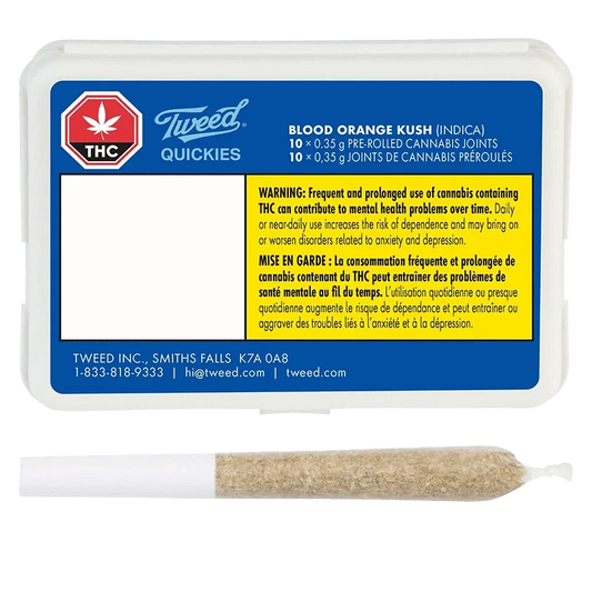 Quickies Blood Orange Kush By Tweed