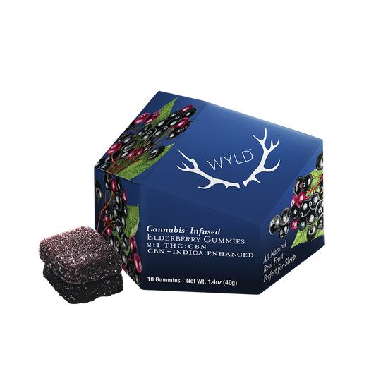 Real Fruit Elderberry 2:1 THC:CBN By Wyld (I)