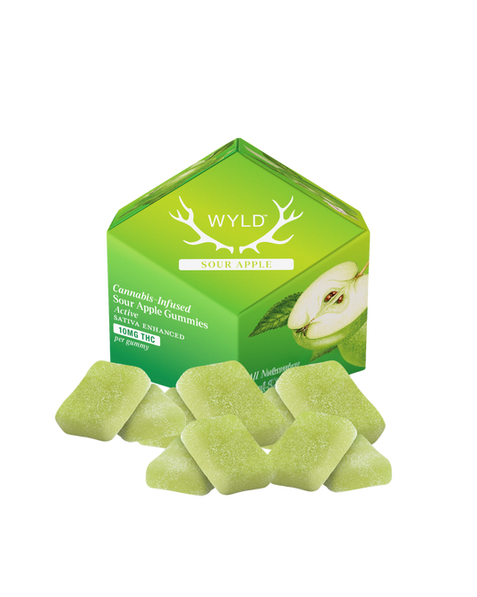 Real Fruit Sour Apple By Wyld (S)
