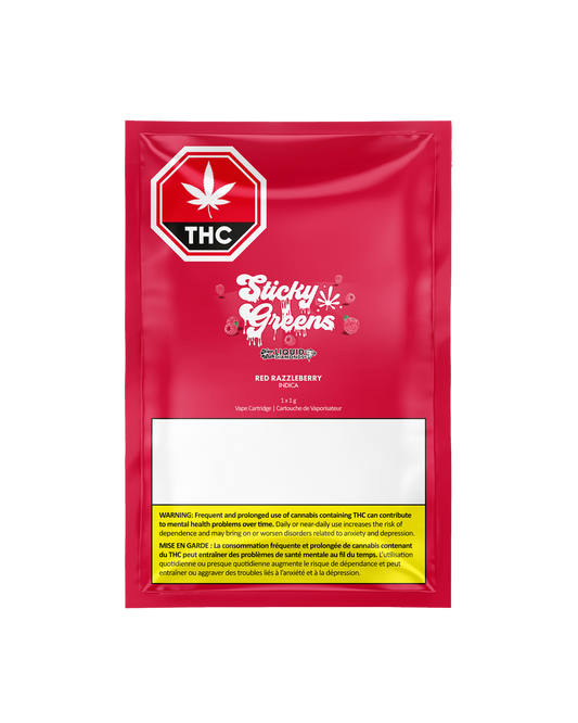 Red Razzleberry Liquid Diamonds By Sticky Greens (S)