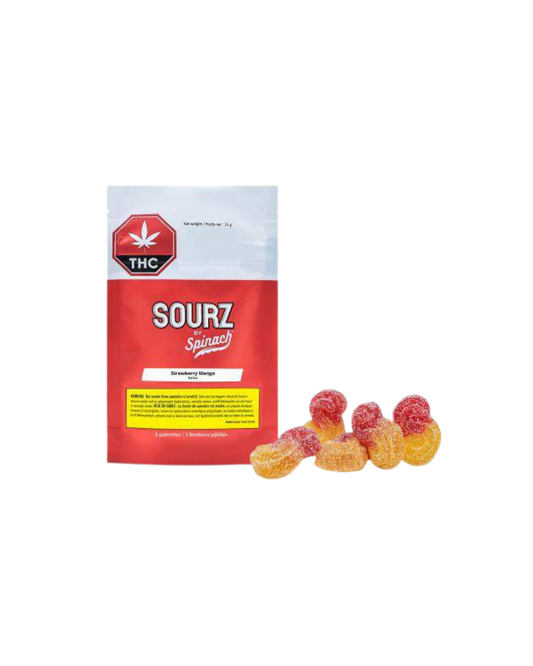 Strawberry Mango Gummies by Spinach Sourz (S)
