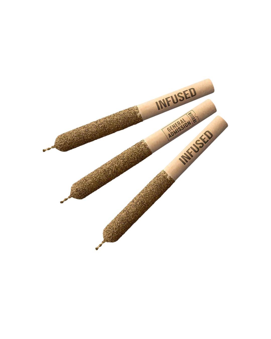 Berry Sunshine Diamonds, Distillate Infused And Kief Coated By General Admission